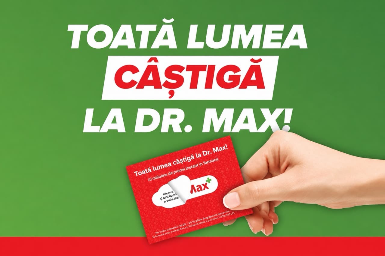 Reduceri Dr.Max până la -50% cu voucher răzuibil – iulie 2026